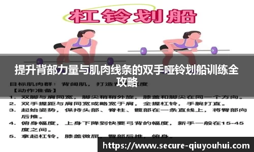 提升背部力量与肌肉线条的双手哑铃划船训练全攻略